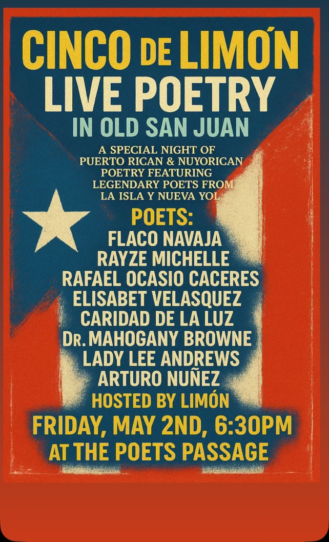 Cinco De Limon Live Poetry at Poet's Passage